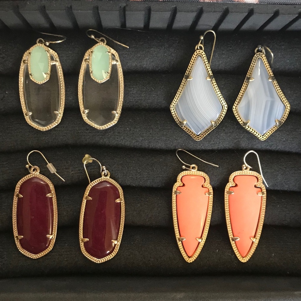 KENDRA SCOTT ALEX (top right) EARRINGS